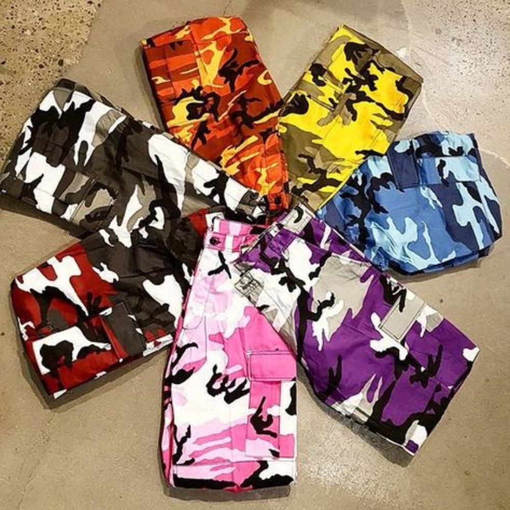 Camo Cargo Trousers